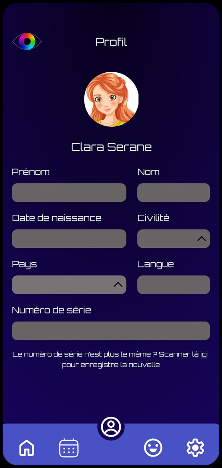 image de la page du profil