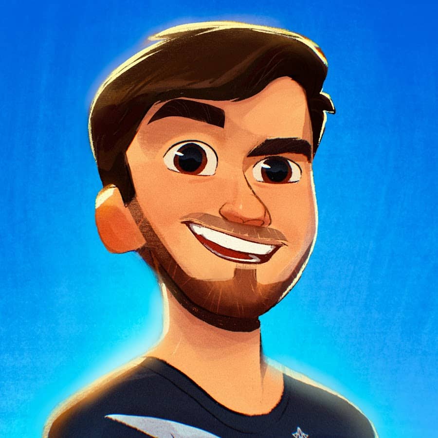 photo d'amixem stylisé